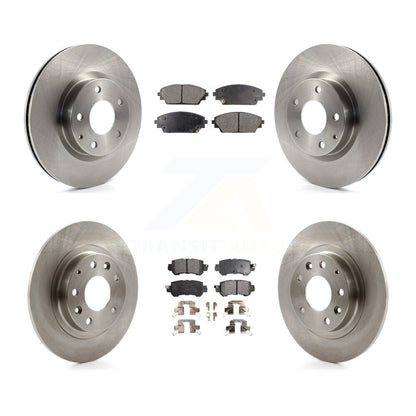 [Avant + Arrière] Kit de Disque et plaquette (semi-métallique) de frein pour 2016-2018 Mazda CX-3 AWD K8F-101466