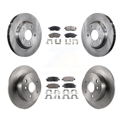 [Avant + Arrière] Kit de Disque et plaquette (semi-métallique) de frein pour Nissan Sentra K8F-101468