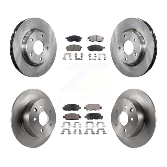 [Avant + Arrière] Kit de Disque et plaquette (semi-métallique) de frein pour Nissan Sentra K8F-101468