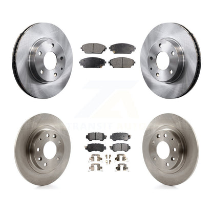 [Avant + Arrière] Kit de Disque et plaquette (semi-métallique) de frein pour 2016-2018 Mazda CX-3 FWD K8F-101470
