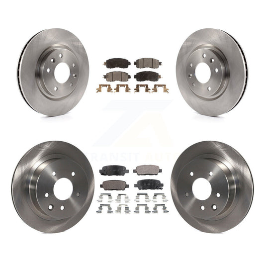 [Avant + Arrière] Kit de Disque et plaquette (semi-métallique) de frein pour Nissan LEAF K8F-101473