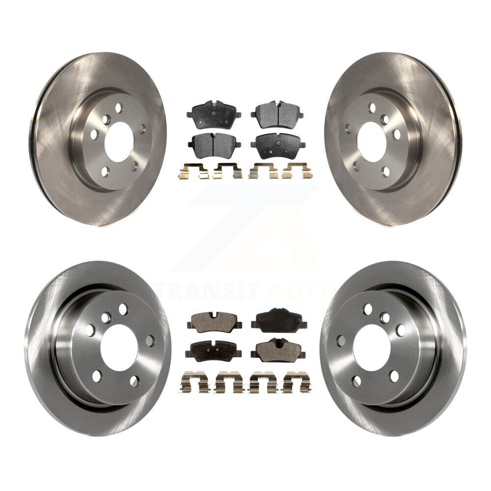 [Avant + Arrière] Kit de Disque et plaquette (semi-métallique) de frein pour Mini Cooper K8F-101478