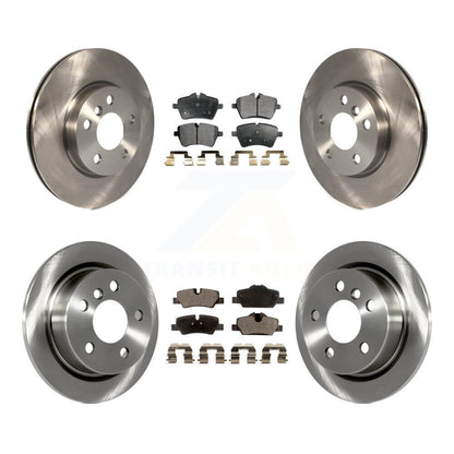 [Avant + Arrière] Kit de Disque et plaquette (semi-métallique) de frein pour Mini Cooper K8F-101478
