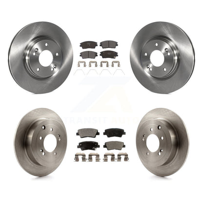[Avant + Arrière] Kit de Disque et plaquette (semi-métallique) de frein pour Hyundai Tucson Kia Sportage K8F-101484