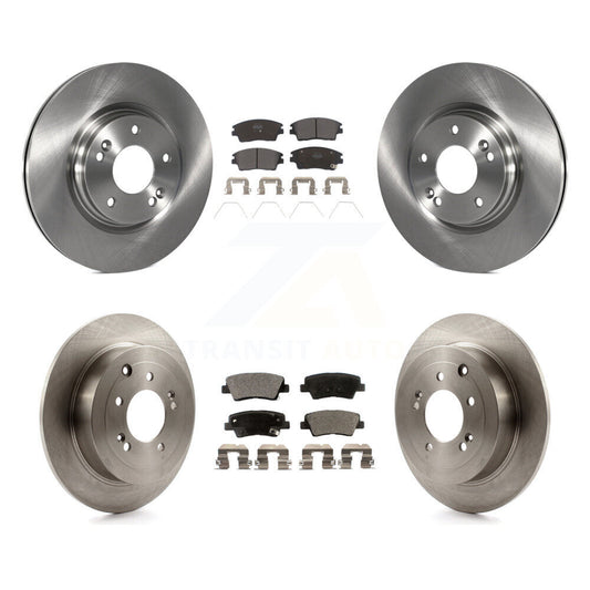 [Avant + Arrière] Kit de Disque et plaquette (semi-métallique) de frein pour Hyundai Tucson Kia Sportage K8F-101484