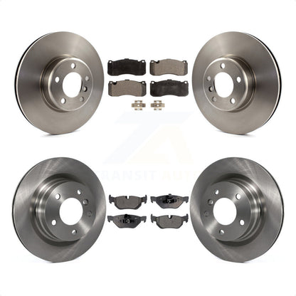 [Avant + Arrière] Kit de Disque et plaquette (semi-métallique) de frein pour 2013 BMW 328i Coupe avec 3.0L avec 340mm Diameter Rotor K8F-101488 par Transit Auto