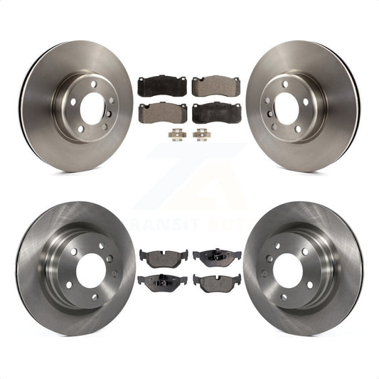 [Avant + Arrière] Kit de Disque et plaquette (semi-métallique) de frein pour 2013 BMW 328i Coupe avec 3.0L avec 340mm Diameter Rotor K8F-101488 par Transit Auto