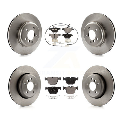 [Avant + Arrière] Kit de Disque et plaquette (semi-métallique) de frein pour BMW 650i 535i 550i 645Ci 545i K8F-101495