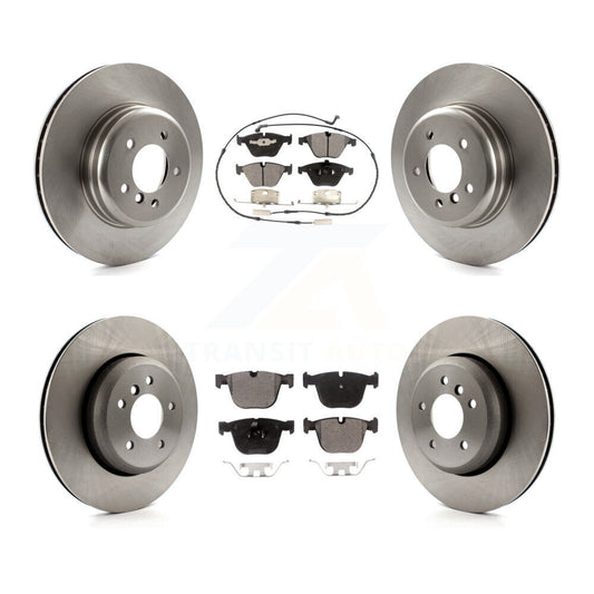 [Avant + Arrière] Kit de Disque et plaquette (semi-métallique) de frein pour BMW 650i 535i 550i 645Ci 545i K8F-101495