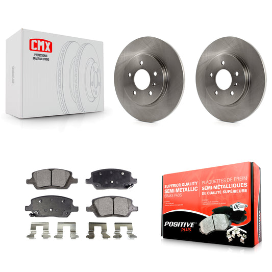 [Arrière] Kit de Disque et plaquette (semi-métallique) de frein pour 2005 Chevrolet Uplander Pontiac Montana Buick Terraza Saturn Relay K8F-101531