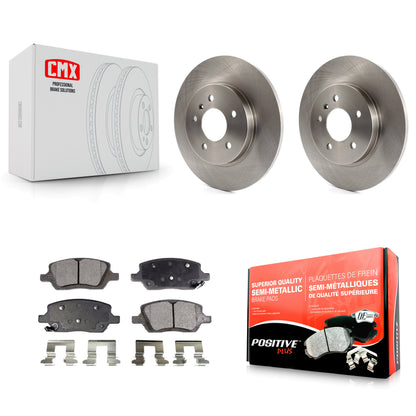 [Arrière] Kit de Disque et plaquette (semi-métallique) de frein pour 2005 Chevrolet Uplander Pontiac Montana Buick Terraza Saturn Relay K8F-101532