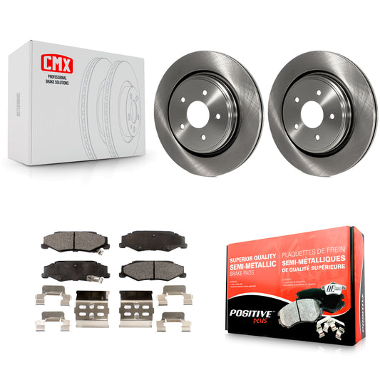 [Arrière] Kit de Disque et plaquette (semi-métallique) de frein pour Chevrolet Corvette Cadillac XLR K8F-101536