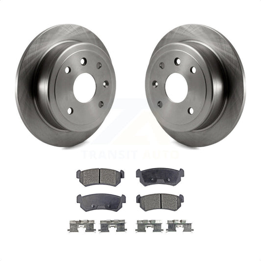 [Arrière] Kit de Disque et plaquette (semi-métallique) de frein pour Suzuki Forenza Reno Chevrolet Optra K8F-101538 par Transit Auto