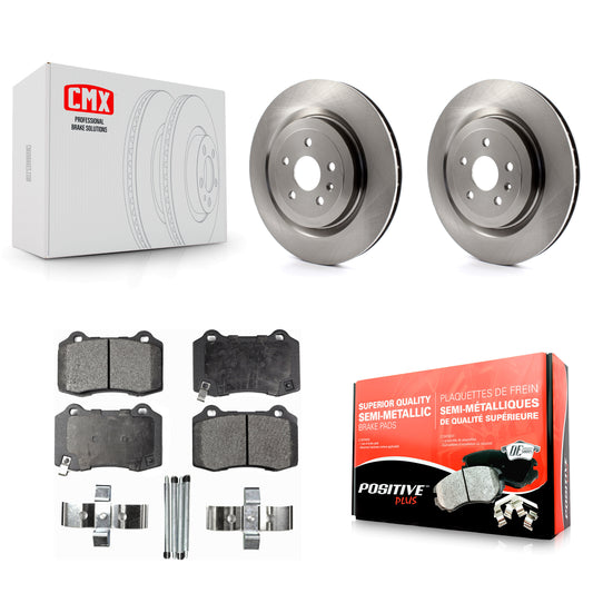 [Arrière] Kit de Disque et plaquette (semi-métallique) de frein pour Chevrolet Camaro Cadillac CTS K8F-101552