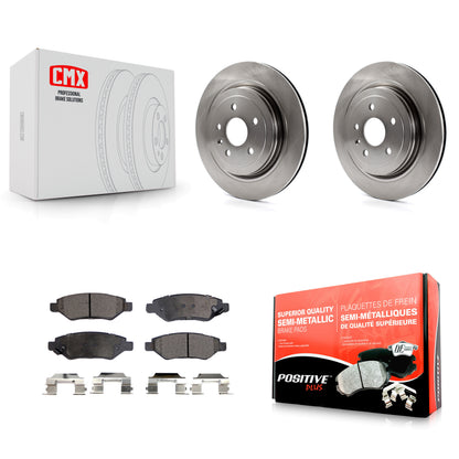 [Arrière] Kit de Disque et plaquette (semi-métallique) de frein pour Cadillac CTS K8F-101556