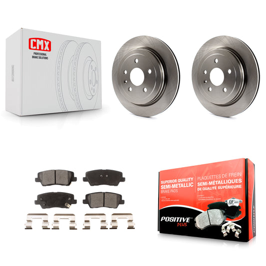 [Arrière] Kit de Disque et plaquette (semi-métallique) de frein pour Cadillac CTS K8F-101559