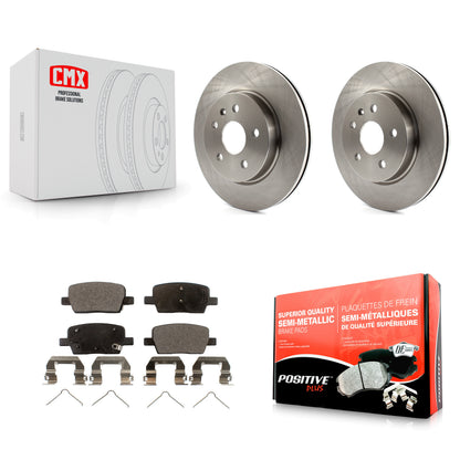 [Arrière] Kit de Disque et plaquette (semi-métallique) de frein pour Chevrolet Camaro Cadillac CT6 K8F-101565