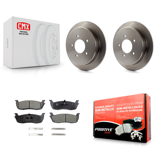 [Arrière] Kit de Disque et plaquette (semi-métallique) de frein pour Ford F-150 Expedition Lincoln Navigator K8F-101578