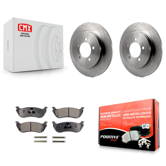 [Arrière] Kit de Disque et plaquette (semi-métallique) de frein pour Ford Explorer Mercury Mountaineer K8F-101593