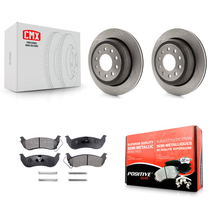 [Arrière] Kit de Disque et plaquette (semi-métallique) de frein pour 2003-2011 Lincoln Town Car Sedan K8F-101595