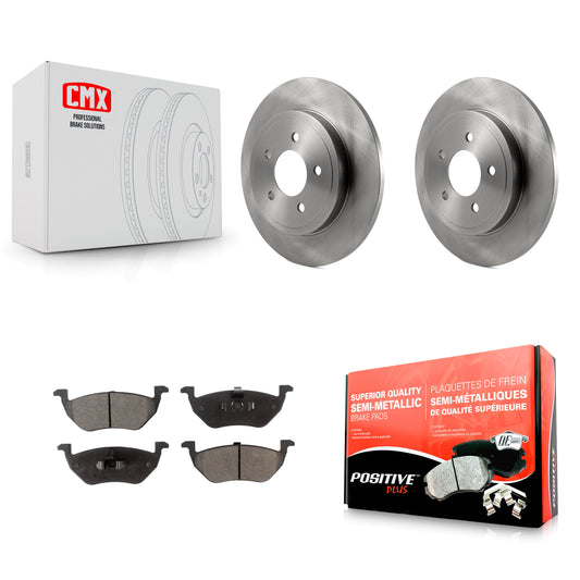 [Arrière] Kit de Disque et plaquette (semi-métallique) de frein pour Ford Escape Mercury Mariner Mazda Tribute K8F-101603