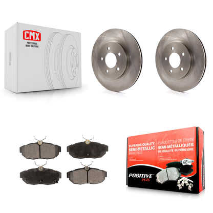 [Arrière] Kit de Disque et plaquette (semi-métallique) de frein pour Ford Mustang K8F-101605