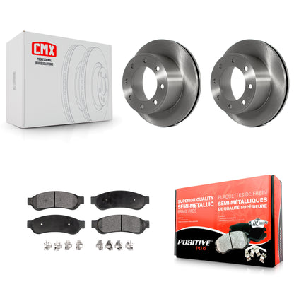 [Arrière] Kit de Disque et plaquette (semi-métallique) de frein pour Ford F-250 Super Duty F-350 K8F-101613