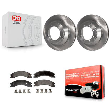[Arrière] Kit de Disque et plaquette (semi-métallique) de frein pour Ford E-450 Super Duty K8F-101623