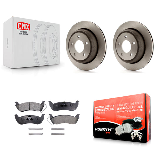 [Arrière] Kit de Disque et plaquette (semi-métallique) de frein pour Ford Ranger Mazda B2300 B4000 K8F-101624