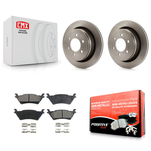 [Arrière] Kit de Disque et plaquette (semi-métallique) de frein pour Ford F-150 K8F-101626