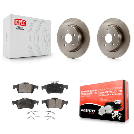 [Arrière] Kit de Disque et plaquette (semi-métallique) de frein pour Ford Escape Connect C-Max K8F-101630