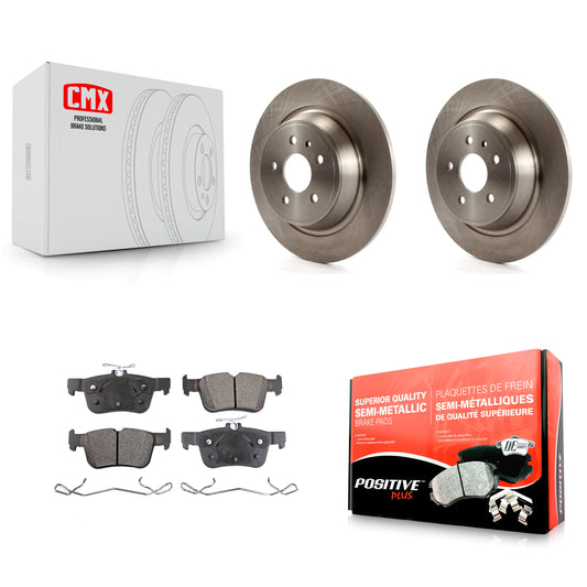 [Arrière] Kit de Disque et plaquette (semi-métallique) de frein pour Ford Fusion Escape Lincoln MKC MKZ MKX Continental K8F-101632
