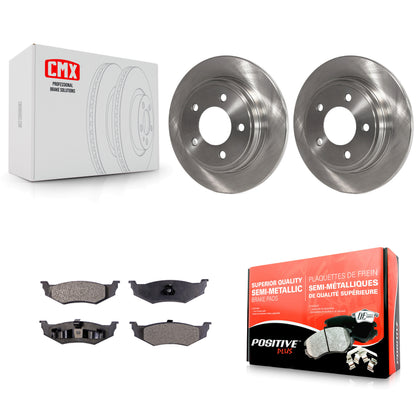 [Arrière] Kit de Disque et plaquette (semi-métallique) de frein pour Chrysler Dodge Intrepid 300M Concorde LHS Eagle Vision New Yorker K8F-101637