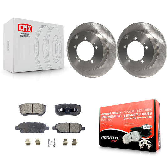 [Arrière] Kit de Disque et plaquette (semi-métallique) de frein pour Mitsubishi Lancer Outlander K8F-101640