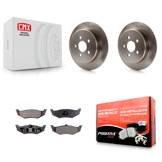 [Arrière] Kit de Disque et plaquette (semi-métallique) de frein pour Chrysler PT Cruiser Dodge Neon K8F-101649