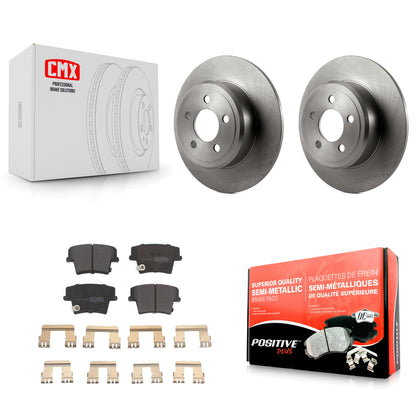 [Arrière] Kit de Disque et plaquette (semi-métallique) de frein pour Dodge Charger Chrysler 300 Challenger Magnum Avenger K8F-101655