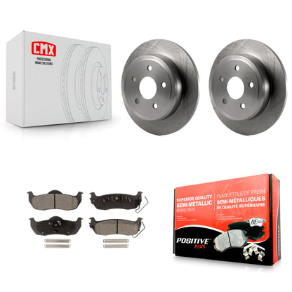 [Arrière] Kit de Disque et plaquette (semi-métallique) de frein pour Jeep Grand Cherokee Commander K8F-101657