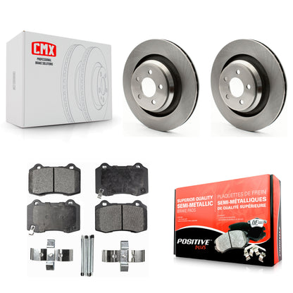 [Arrière] Kit de Disque et plaquette (semi-métallique) de frein pour Dodge Charger Chrysler 300 Challenger Magnum K8F-101658