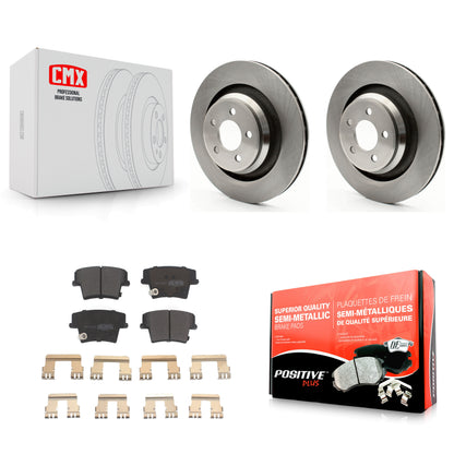 [Arrière] Kit de Disque et plaquette (semi-métallique) de frein pour 2015 Dodge Charger R T Scat Pack avec 6.4L K8F-101659