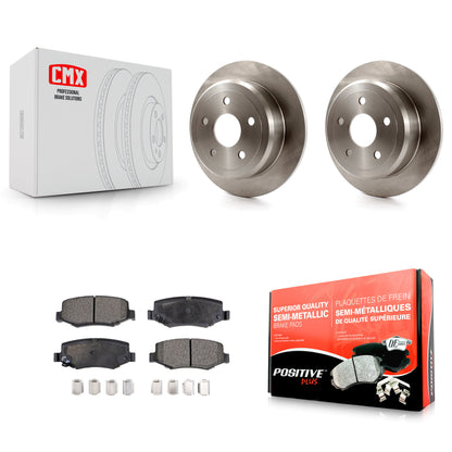 [Arrière] Kit de Disque et plaquette (semi-métallique) de frein pour Jeep Wrangler JK K8F-101664