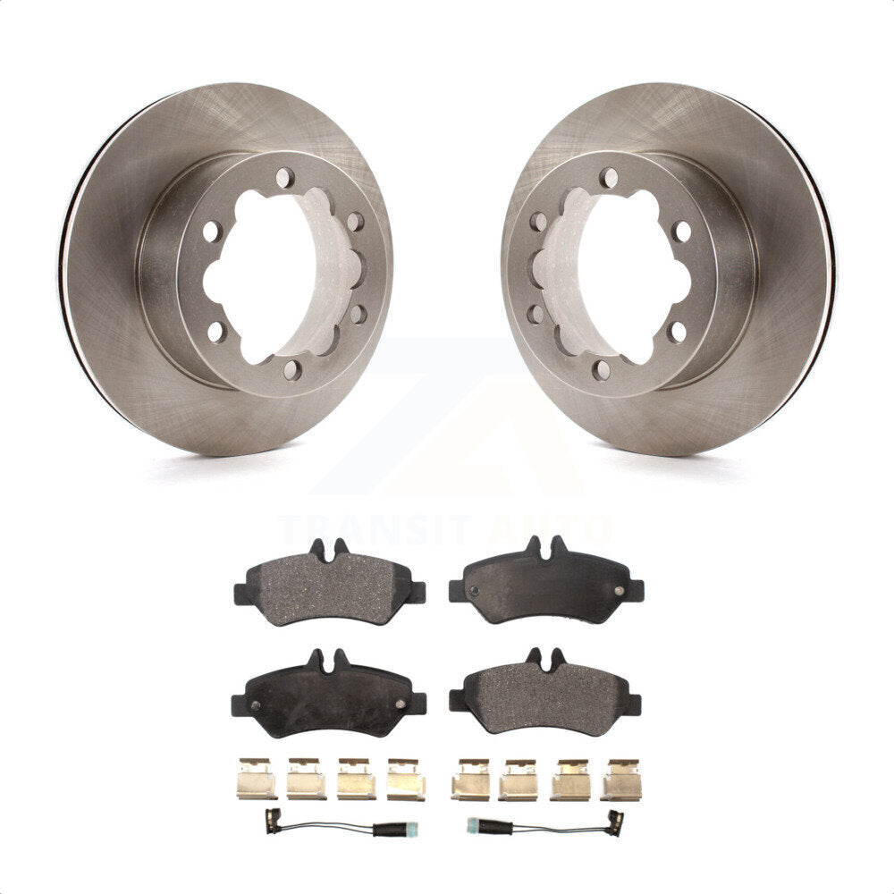 [Arrière] Kit de Disque et plaquette (semi-métallique) de frein pour Mercedes-Benz Sprinter 3500 K8F-101667 par Transit Auto