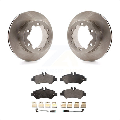 [Arrière] Kit de Disque et plaquette (semi-métallique) de frein pour Mercedes-Benz Sprinter 3500 K8F-101667 par Transit Auto