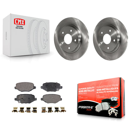 [Arrière] Kit de Disque et plaquette (semi-métallique) de frein pour Dodge Grand Caravan Chrysler Town & Country Journey Ram C/V Volkswagen Routan K8F-101673