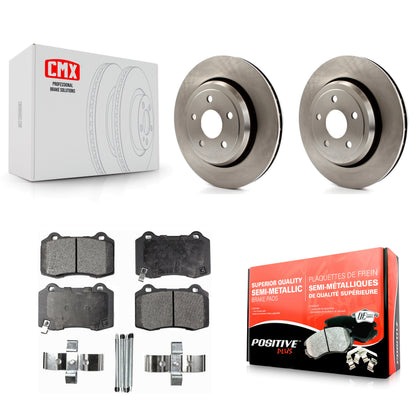 [Arrière] Kit de Disque et plaquette (semi-métallique) de frein pour Jeep Grand Cherokee Dodge Durango K8F-101677