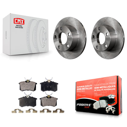 [Arrière] Kit de Disque et plaquette (semi-métallique) de frein pour Volkswagen Passat Audi A6 K8F-101698