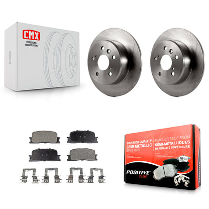 [Arrière] Kit de Disque et plaquette (semi-métallique) de frein pour 2001-2003 Toyota Highlander FWD K8F-101702