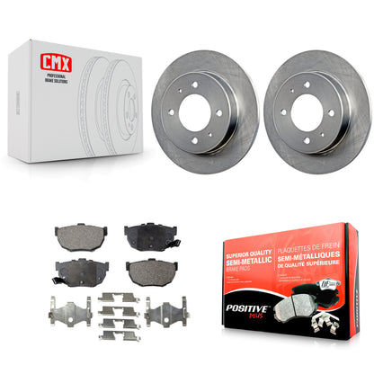 [Arrière] Kit de Disque et plaquette (semi-métallique) de frein pour Hyundai Elantra Tiburon K8F-101707