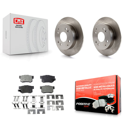 [Arrière] Kit de Disque et plaquette (semi-métallique) de frein pour Honda Accord Acura CL K8F-101709