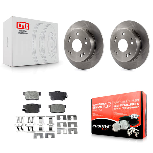 [Arrière] Kit de Disque et plaquette (semi-métallique) de frein pour Honda Accord Civic Acura RSX Integra K8F-101710