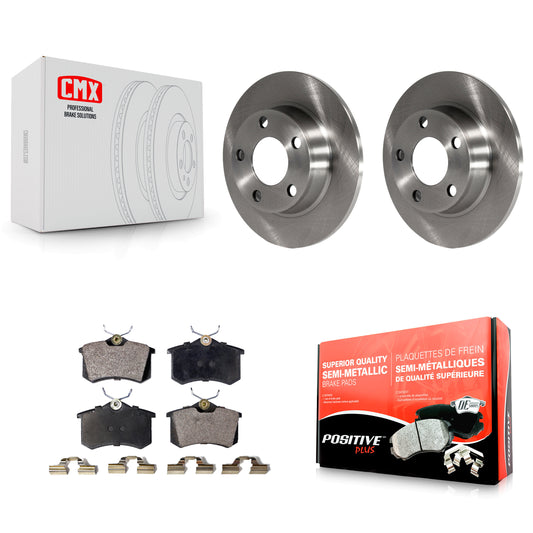 [Arrière] Kit de Disque et plaquette (semi-métallique) de frein pour Audi A6 Quattro Allroad K8F-101732